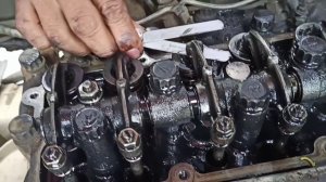 ENGINE TUNE-UP KIA BONGO JT 3.0 | adjust valve clearance
