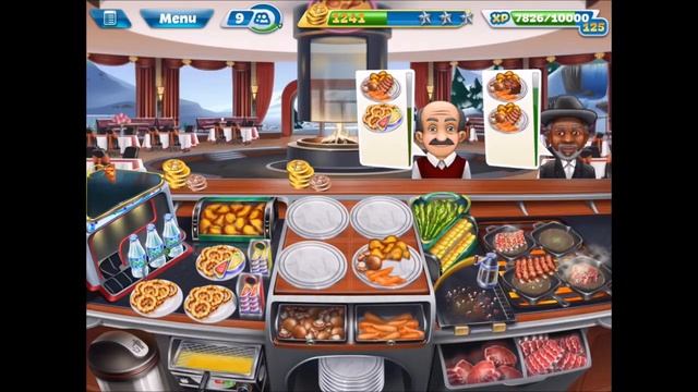 【Cooking Fever】: ?Alpine Meat Palace : Level 40 (3 Stars⭐️⭐️⭐️) смотреть онлайн