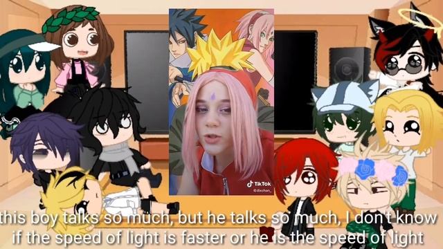 Mha/Bnha react to naruto tiktok (Narusasu and Sakuhina) смотреть онлайн