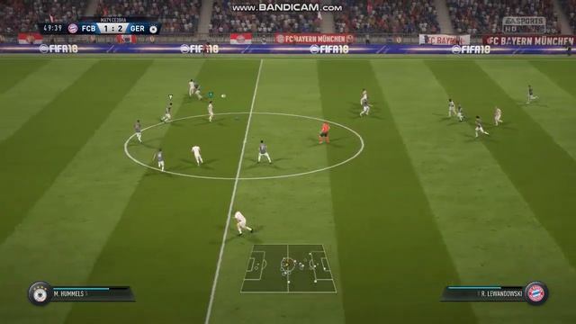 Матч FC Bayern München @ со сборной Германии, противник сбежал с позором