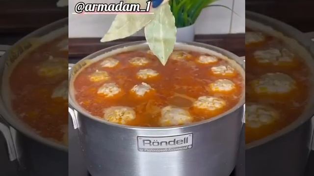 Суп из чечевицы с фрикадельками