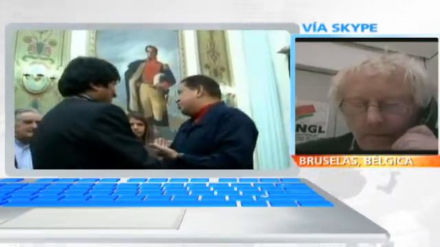 Diputado parlamento Europeo Die Linke habla en NTN24 sobre reeleción de Hugo Chávez смотреть онлайн
