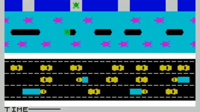 Frogger (Sinclair Programs magazine type-in game, Jan/Feb 1983) (ZX Spectrum) смотреть онлайн
