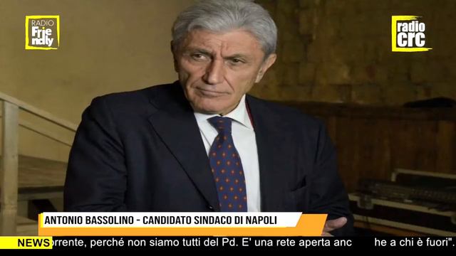 Intervista ad Antonio Bassolino su CRC смотреть онлайн