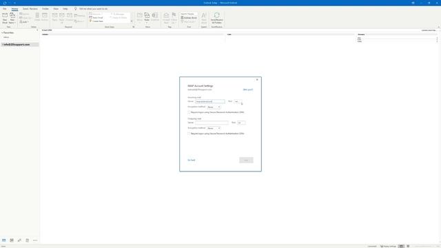 Set up Outlook email manually смотреть онлайн