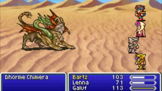 Final Fantasy V - Dhorme Chimera смотреть онлайн