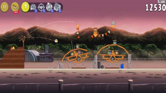 Angry Birds Rio Gameplay Walkthrough Part 12 - Airfield Chase ( Android / iOS ) смотреть онлайн