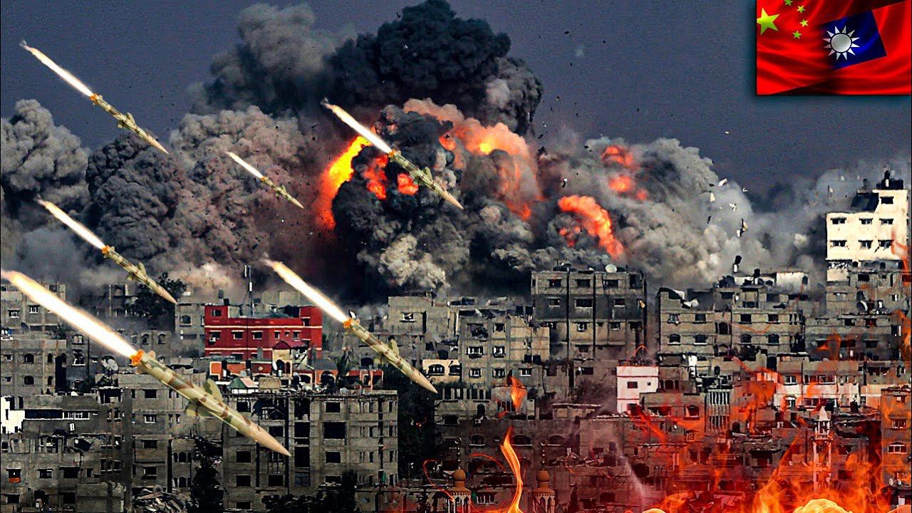 ТАЙВАНЬ СДАЛСЯ! КИТАЙ начинает сокрушительный ракетный удар по Тайваню