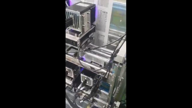 Yeacode 8F Rewinder film sideward printing with four printeads-(1080p30) смотреть онлайн