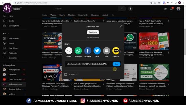 How to Embed YouTube Video on Blogger Blog Post | how to add YouTube video in blog post in 2023 смотреть онлайн