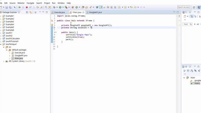 자바 응용 프로그램 개발 실전 테크닉 1강 - 구글 맵 연동(Swing Google Maps) (Java Swing Application Advanced Technique #1) смотреть онлайн