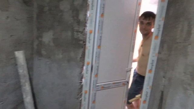 Море.Маяк .Установили дверь и окно.24.08.2021.Абхазия.Сухум.