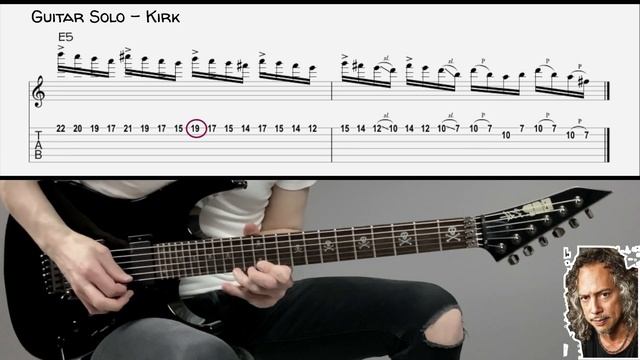 METALLICA - SEEK AND DESTROY (Full Guitar cover with TAB | Lesson) смотреть онлайн