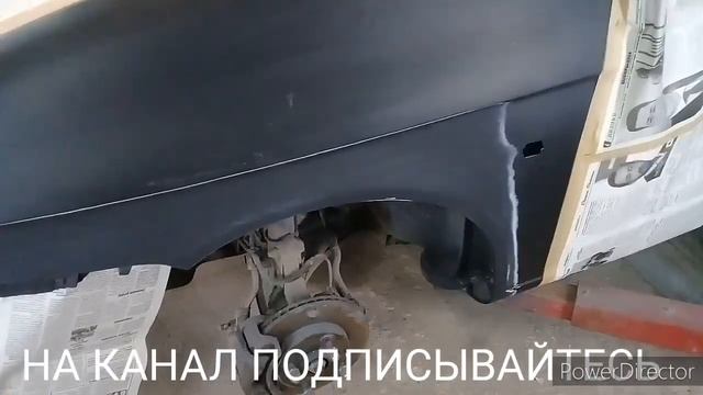 Шевроле Реззо . Переварка , подготовка и покраска. ( Арок) смотреть онлайн