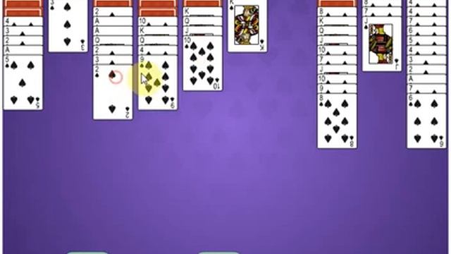 Spades Spider Solitaire смотреть онлайн