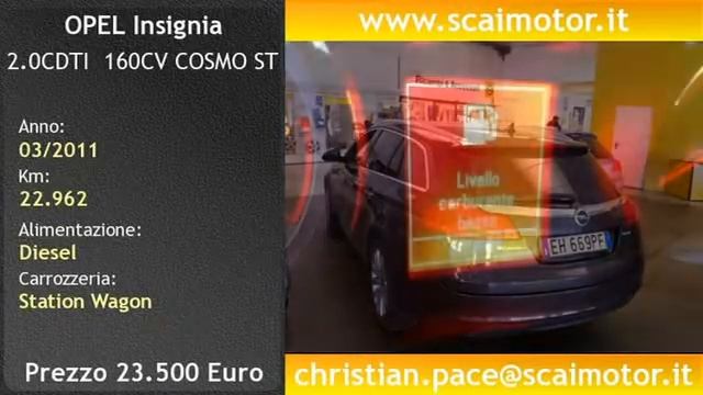 OPEL Insignia 2.0CDTI 160CV COSMO ST смотреть онлайн