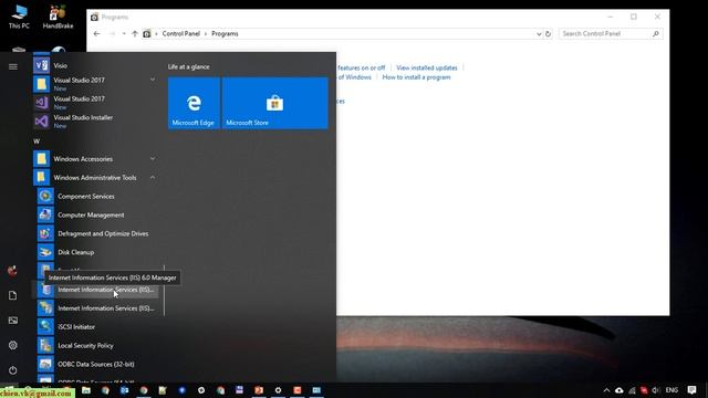 Hướng dẫn cài đặt IIS trên Windows 10 смотреть онлайн
