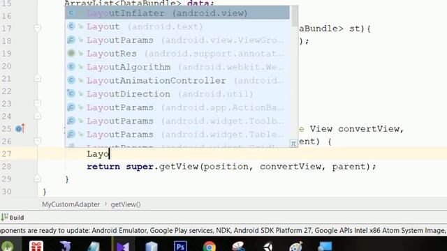 Android advance development - Customize list view part 2 (සිංහලෙන් ඉගෙන ගන්න) смотреть онлайн