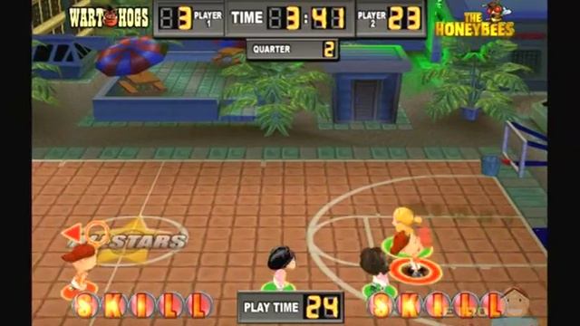 Kid'z Sports Basketball PS2 gameplay ( Phoenix Games ) 2 Player смотреть онлайн