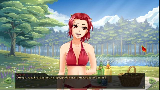 Бесконечное лето ~ 1+1 ~ Диана #14 ~ Сладкое будет позже ~ Озвучка в два голоса. смотреть онлайн