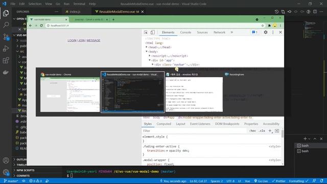 vue modal implementation 05 - vue transition 구현 смотреть онлайн