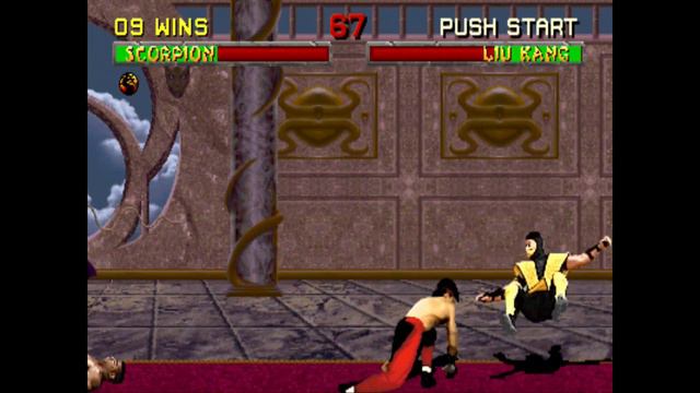 Mortal Kombat II Plus Beta 2 - Scorpion - Ultimate Difficult/Improved AI - No Continues смотреть онлайн