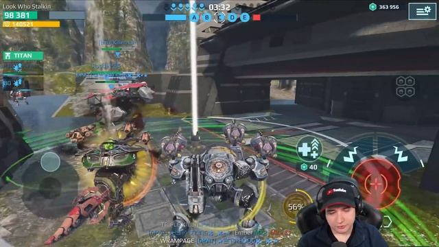 Getting Buffed! INCINERATOR EREBUS Mk3 War Robots Gameplay WR смотреть онлайн