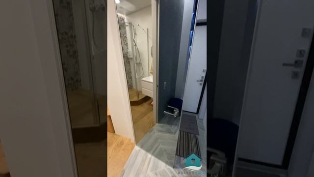 Зеркальная дверь в санузел - прием, который стоит взять на заметку! смотреть онлайн