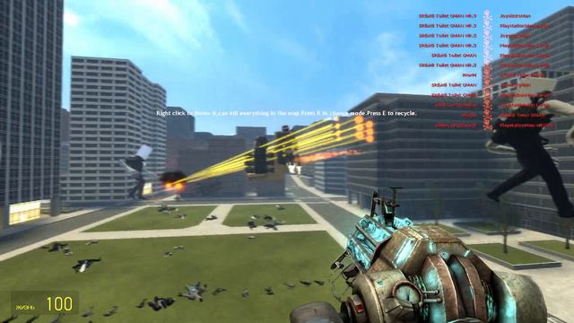 UPGRADED GMAN SKIBIDI TOILET VS UPGRADED TITAN CAMERAMAN ,PLAYSTATION MAN ,CAMERA WOMAN Garry's Mod смотреть онлайн