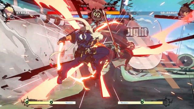 Sol Badguy Anti Air Bandit Revolver loops Guilty Gear Strive смотреть онлайн