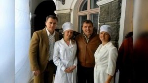 Съёмки сериала "Игра с огнём" (И.Петренко, О. Красько, Д. Екамасова, С.Перегудов, В. Селезнёв)