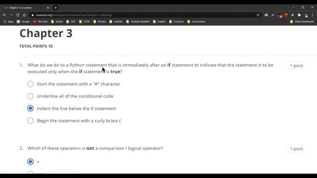Coursera Programming for Everybody (Getting Started with Python) Answers for all weeks смотреть онлайн