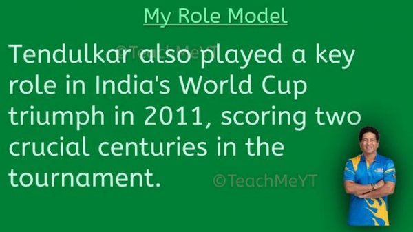 My Role Model - Essay on My Role Model | TeachMeYT