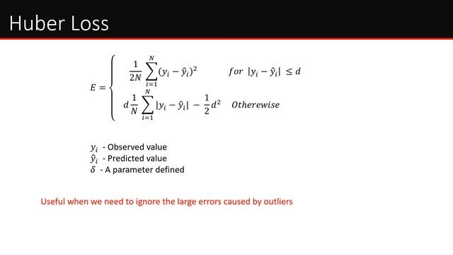 List of Loss Functions used in Machine Learning смотреть онлайн