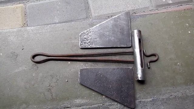 Самодельный якорь для надувной лодки. DIY anchor смотреть онлайн