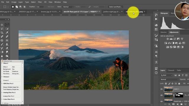 ปรับแต่งภาพใน Photoshop ด้วยปลั๊กอิน Niksoftware смотреть онлайн