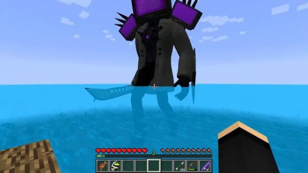 МАЙНКРАФТ НО ВЫЖИВАЮ НА ПЛОТУ С ТВ МЕНОМ ТИТАНОМ! ЕНОТИК ТВ МЕН ТИТАН ТРОЛЛИНГ