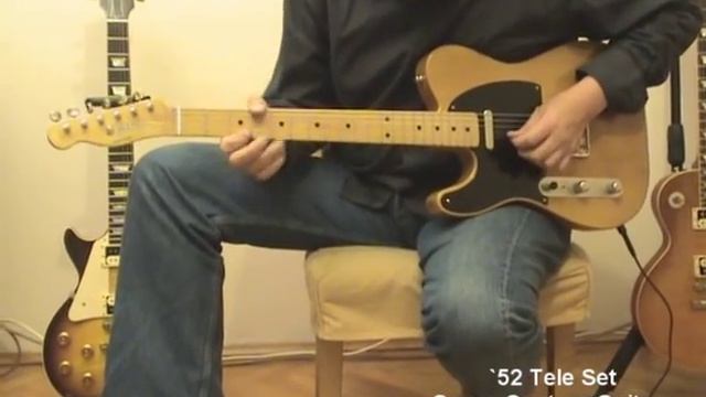 `52 Tele Pickups Set Demo by Bojan Vulin - Goran Custom Guitars смотреть онлайн
