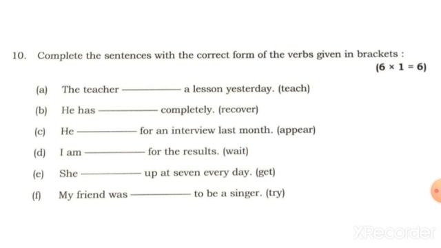 English Grammar- identify correct form of Verb/solved question paper from Tumkur University смотреть онлайн