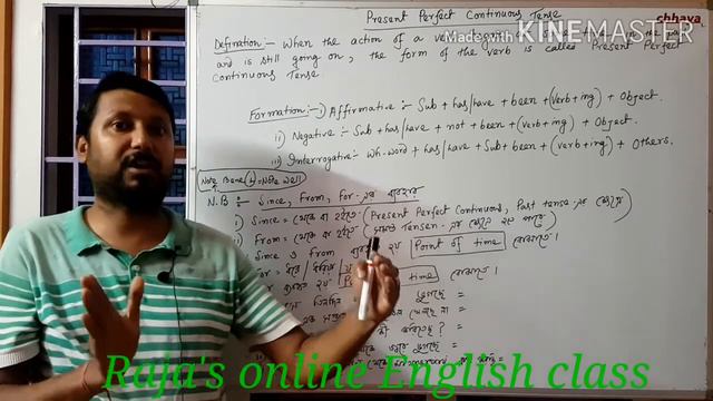 Present Perfect Continuous Tense смотреть онлайн