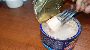 ПРОБУЕМ ВМЕСТЕ ВКУСНЫЕ КОНСЕРВЫ ТУНЕЦ НАТУРАЛЬНЫЙ