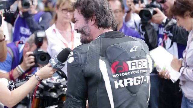 Keanu Reeves on ARCH motorcycle at Suzuka 8 hours смотреть онлайн