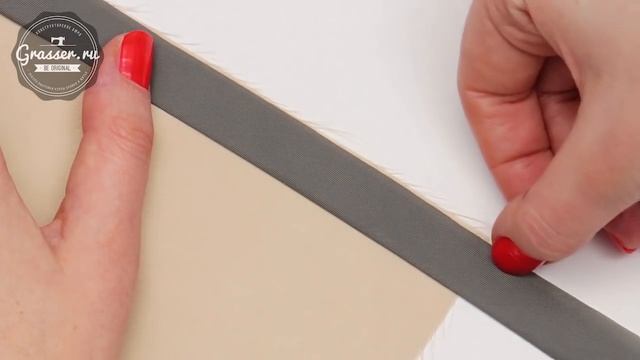 Как обработать срезы косой бейкой. Открытый урок онлайн школы Grasser смотреть онлайн