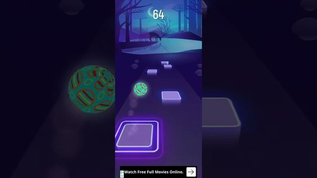 TILES HOP : FOREVER DANCING BALL - music game "Girls Like You" song смотреть онлайн