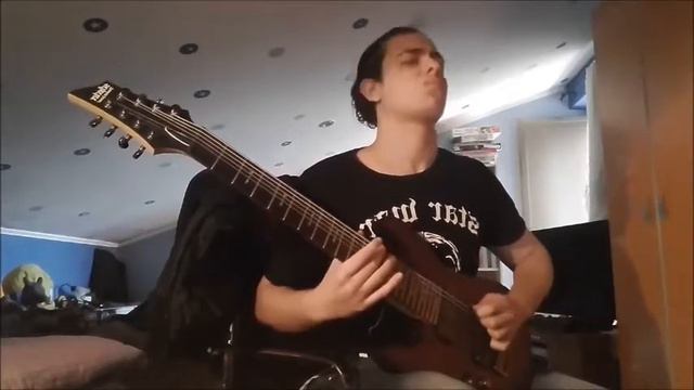 Meshuggah - Demiurge guitar cover with Schecter Omen 8 смотреть онлайн