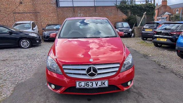 2013 Mercedes B180 Automatic Red смотреть онлайн