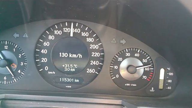 Mercedes 1.8 kompresor W211 acceleration 20-180km/h смотреть онлайн