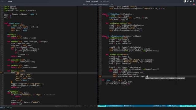 dgpy16 - Serialization: orphan nodes смотреть онлайн