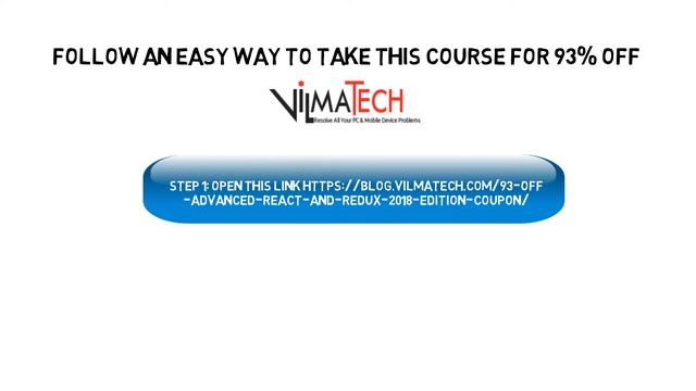Udemy 95% Off Advanced React and Redux: 2018 Edition Coupon смотреть онлайн