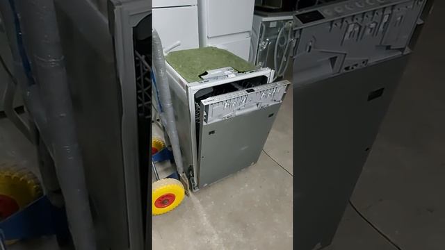 Узкая 45 см встраиваемая посудомийка Бош Bosch Serie 6 SPV46ID00D б/у смотреть онлайн